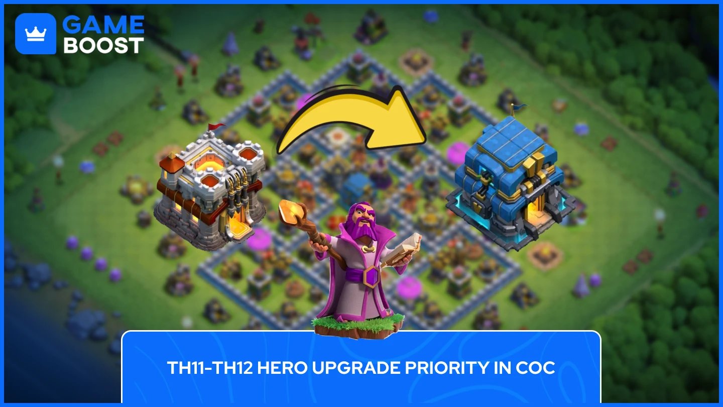 CoC Rathaus 12 Upgrade
