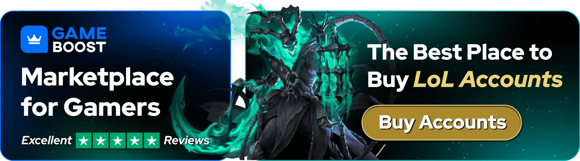 gameboost lol Accounts Banner