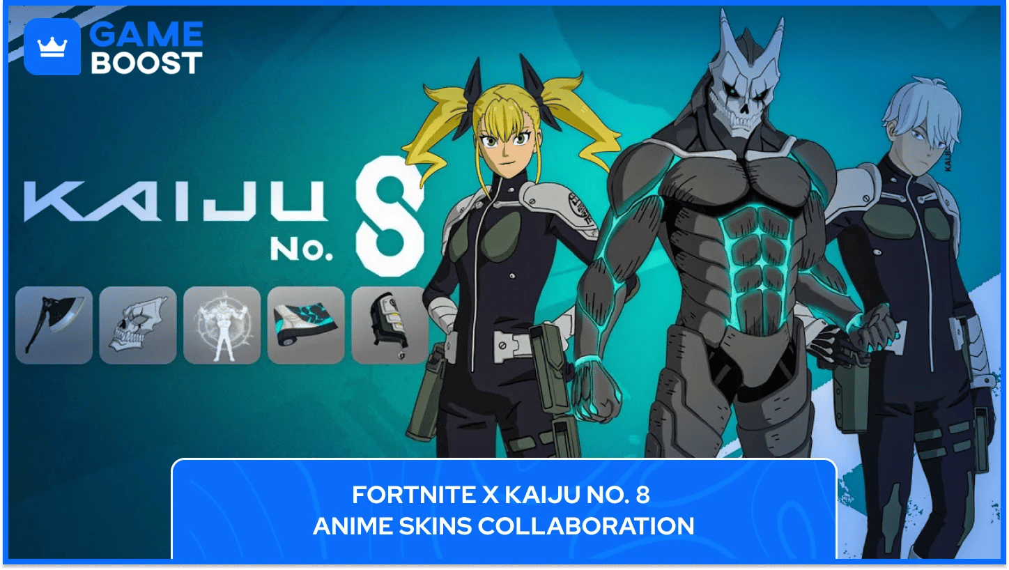 Skiny Kaiju No. 8 Anime fortnite