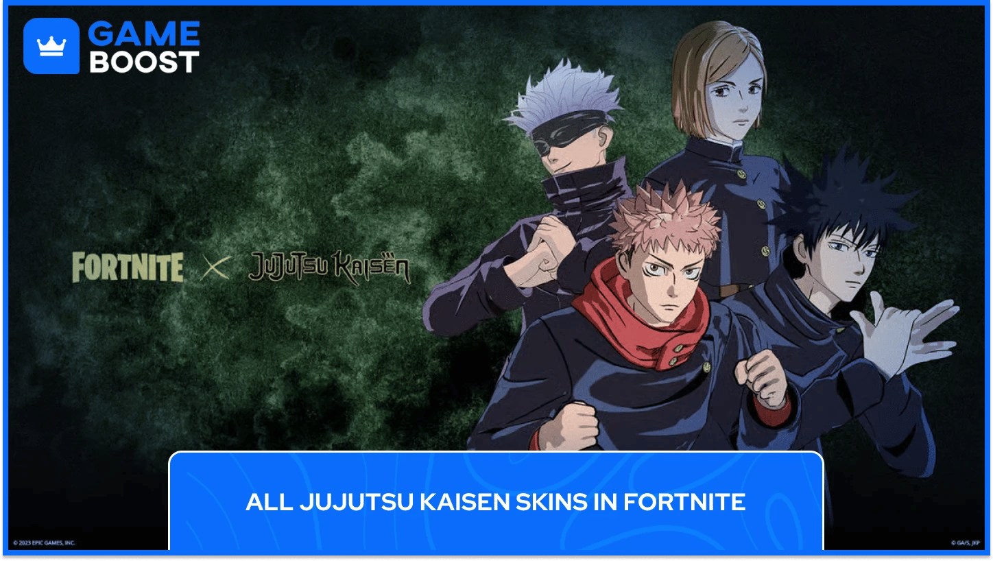 Skiny Jujutsu Kaisen fortnite