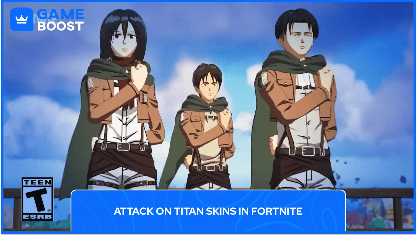 skiny aot fortnite
