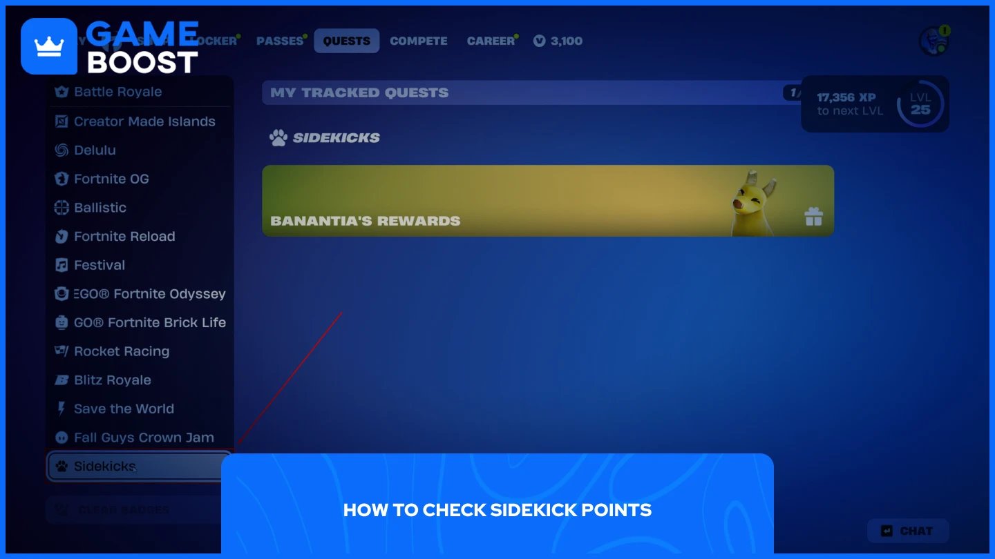 Fortnite 中任务标签的图片