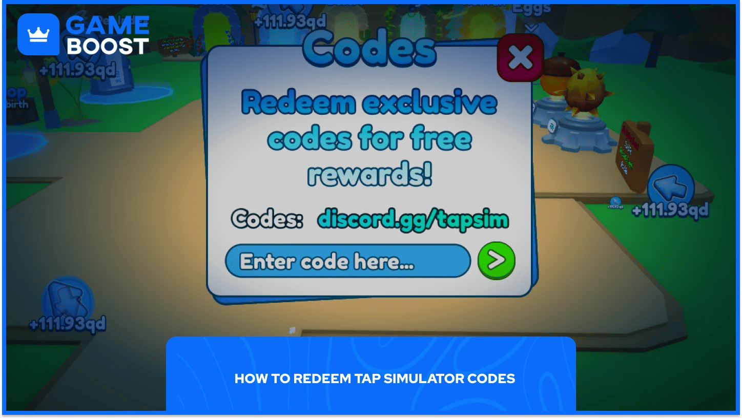 tap simulator codes