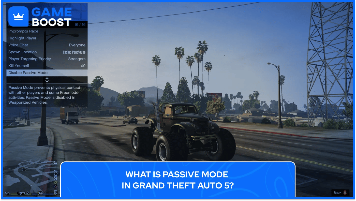GTA 5 被动模式