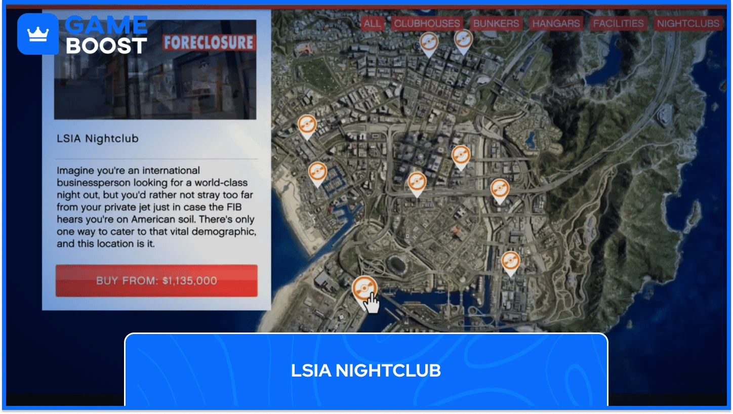 LSIA ナイトクラブ GTA 5