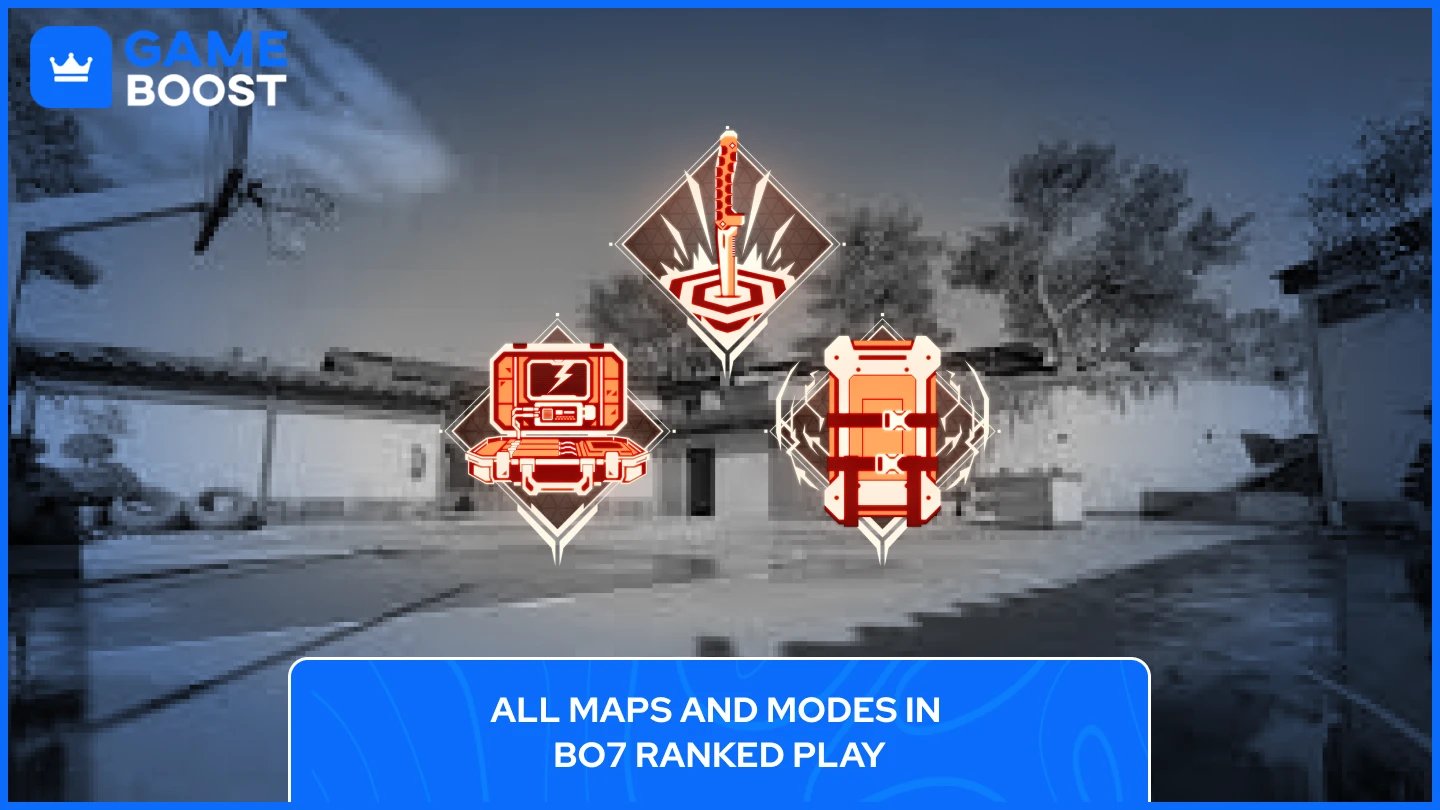 Maps and Modes BO7 Ranked