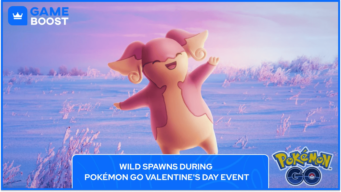 ポケモンGO バレンタインデーのワイルド出現