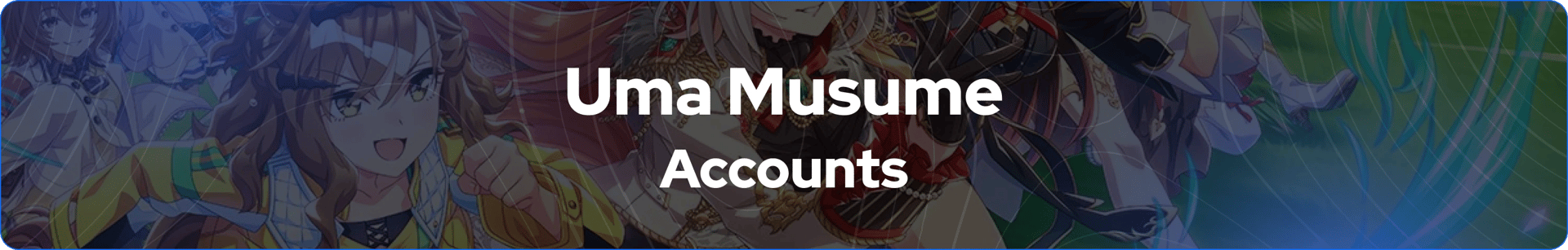 Uma Musume Accounts banner