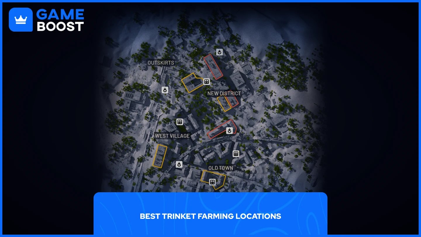 a picture of the buried city map