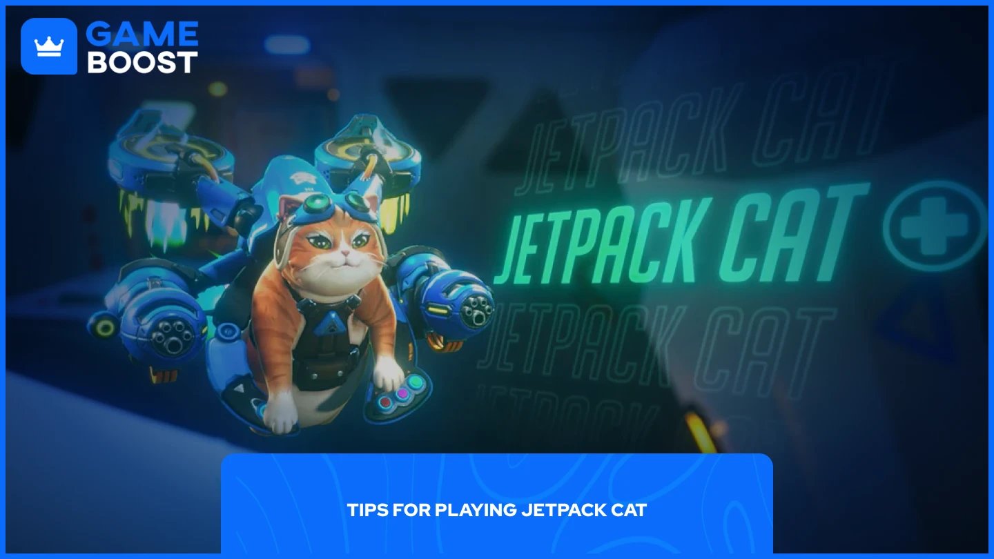 obrázek jetpack cat ve hře