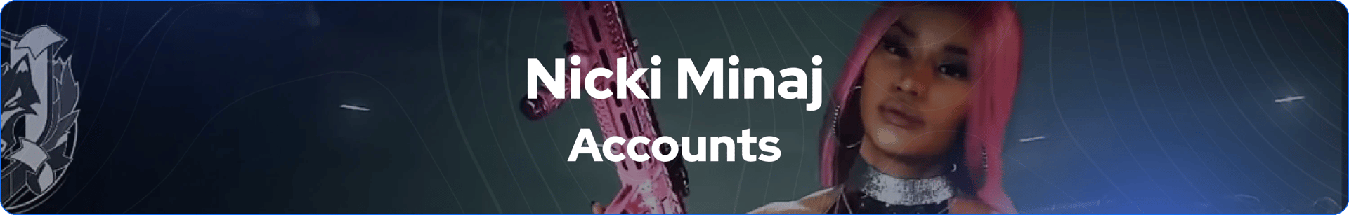 Nicki Minaj Accounts cod banner