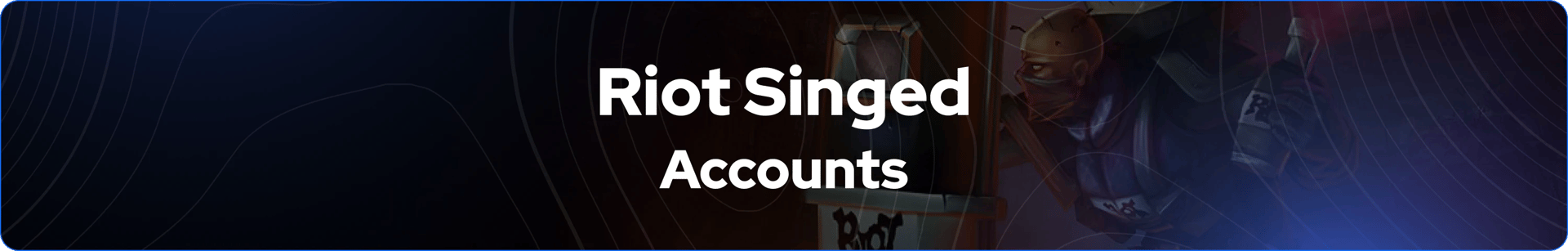 comprar cuentas riot singed lol banner