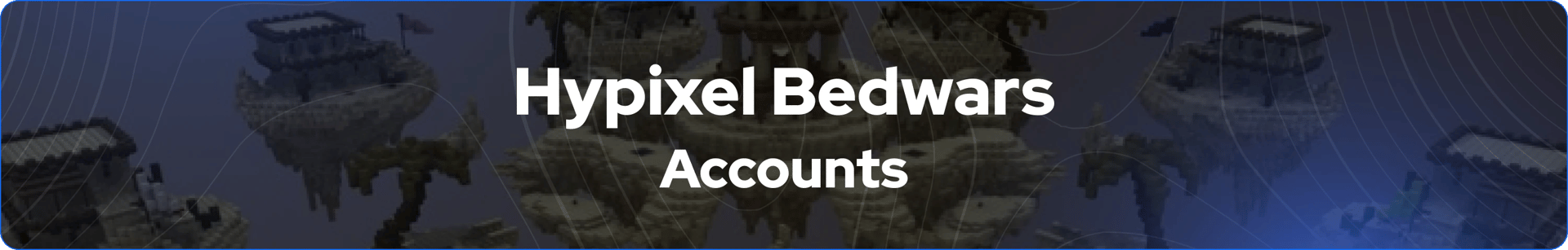 hypixel bedwars accounts for sale