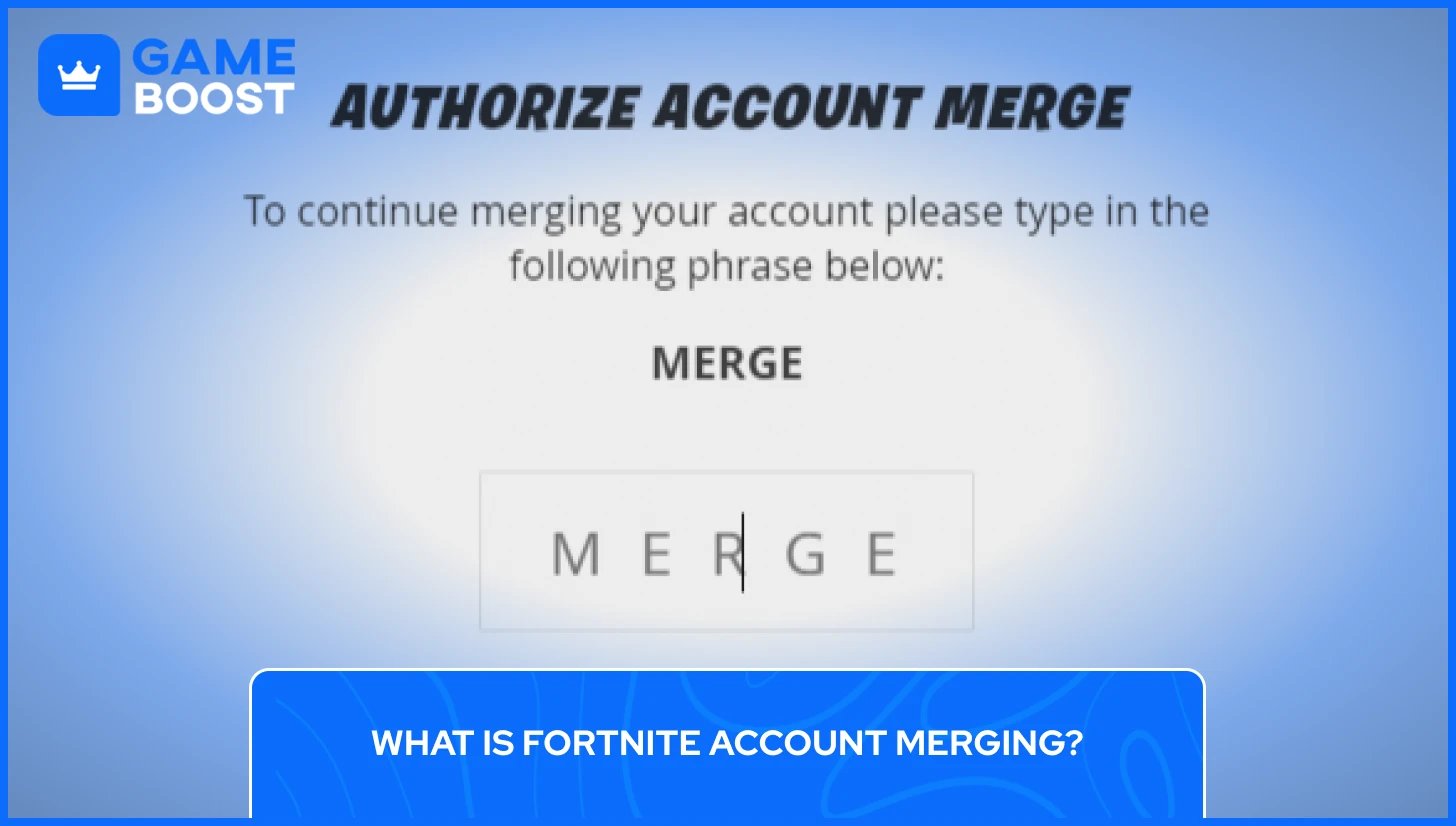 การรวมบัญชี Fortnite