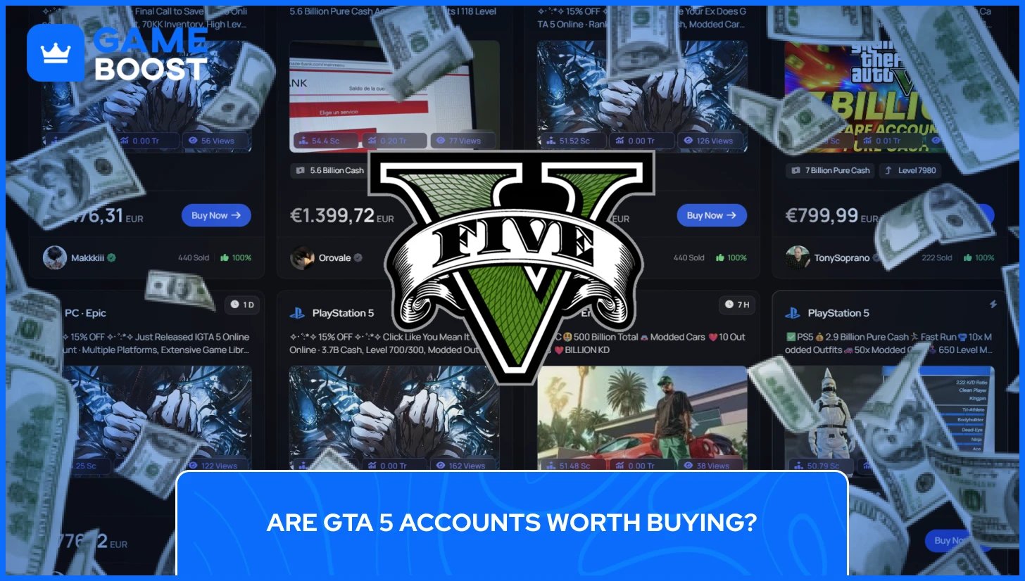 gta 5 účty na prodej