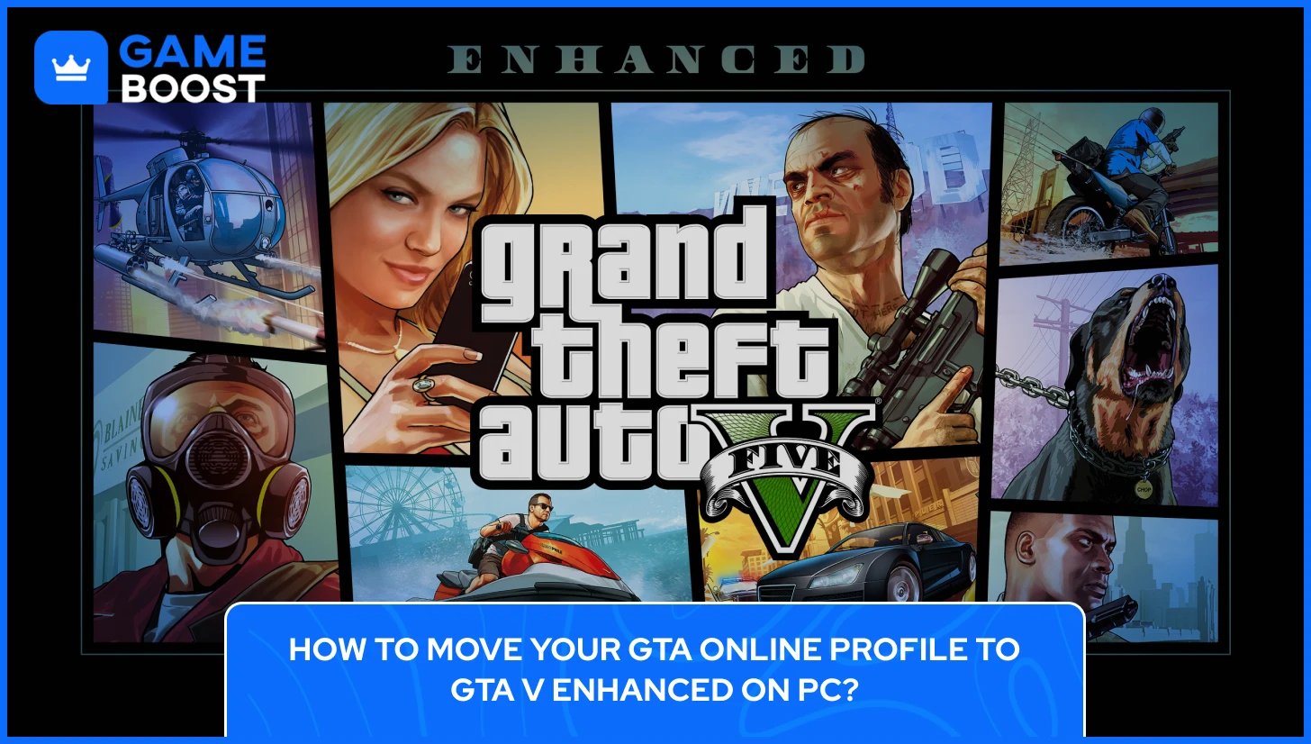 GTA V エンハンスドプロフィール移行