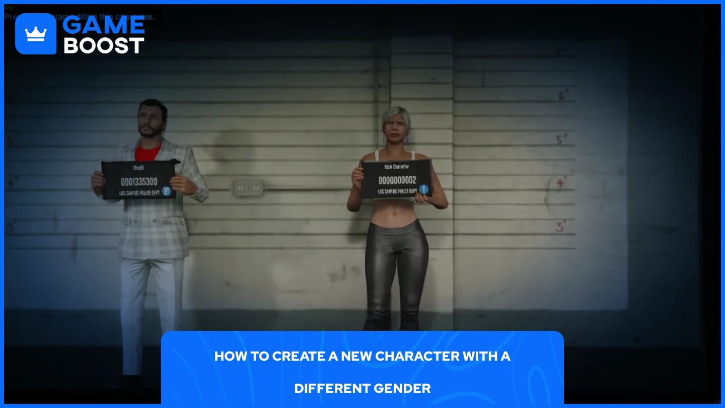 一张玩家在 GTA 在线模式中创建新角色的图片