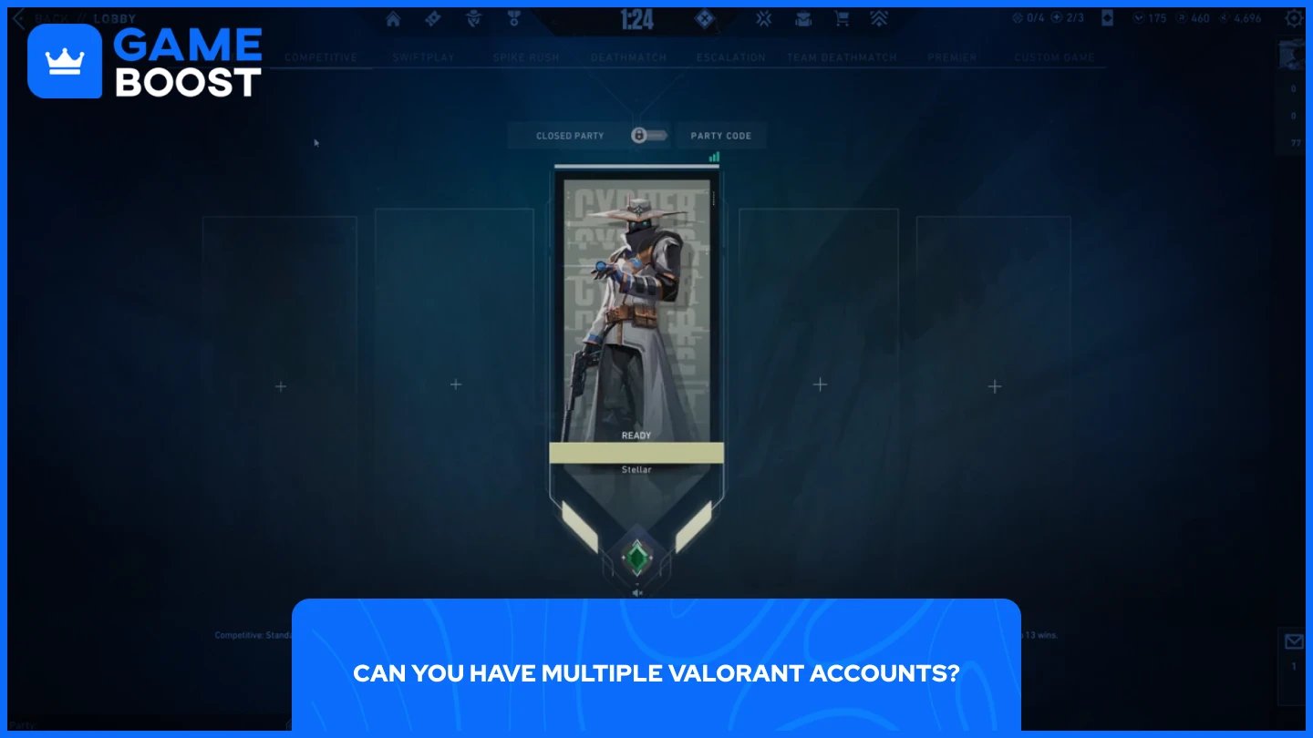 obrázek z lobby Valorant