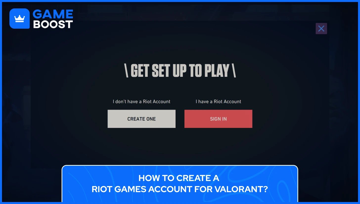 Opprette Valorant-konto