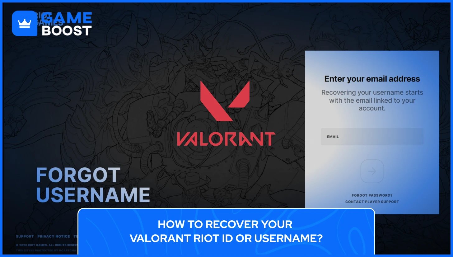 恢复 Riot ID