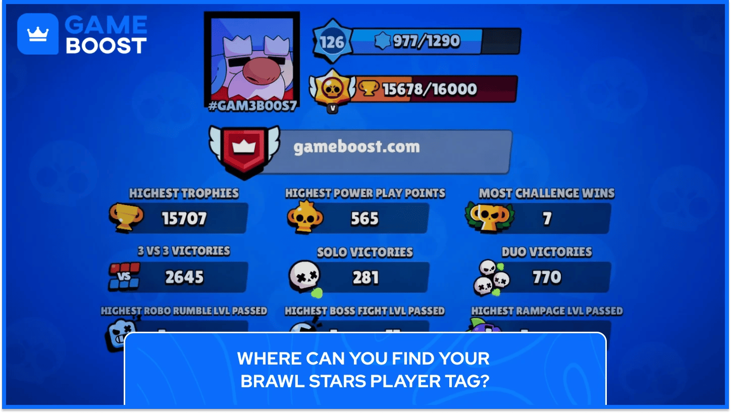 แท็กผู้เล่น Brawl Stars