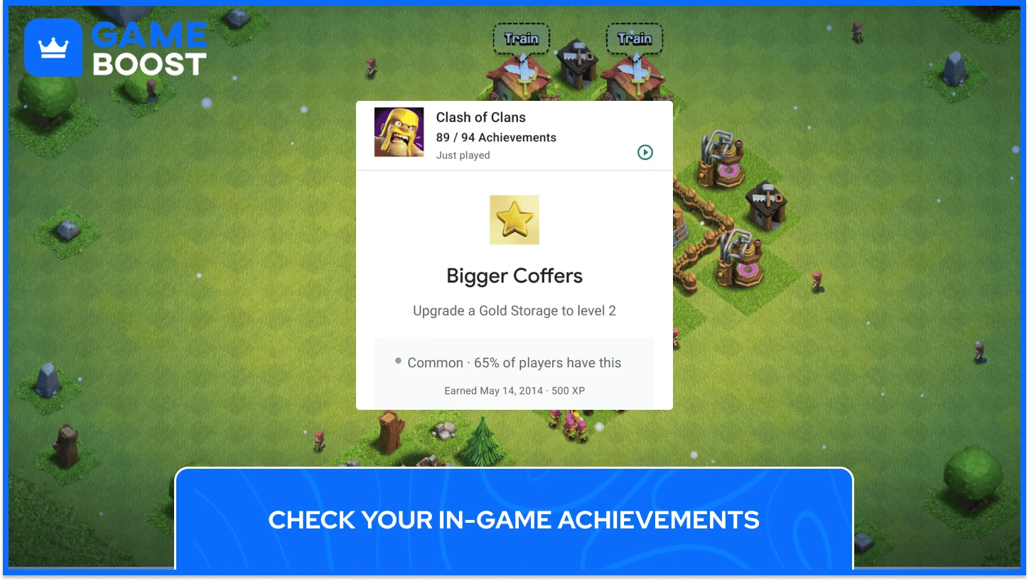Clash of Clans Account-Alter Größere Truhen