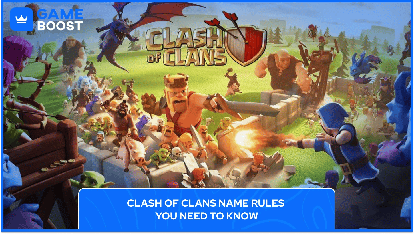 Правила за имената в Clash of Clans
