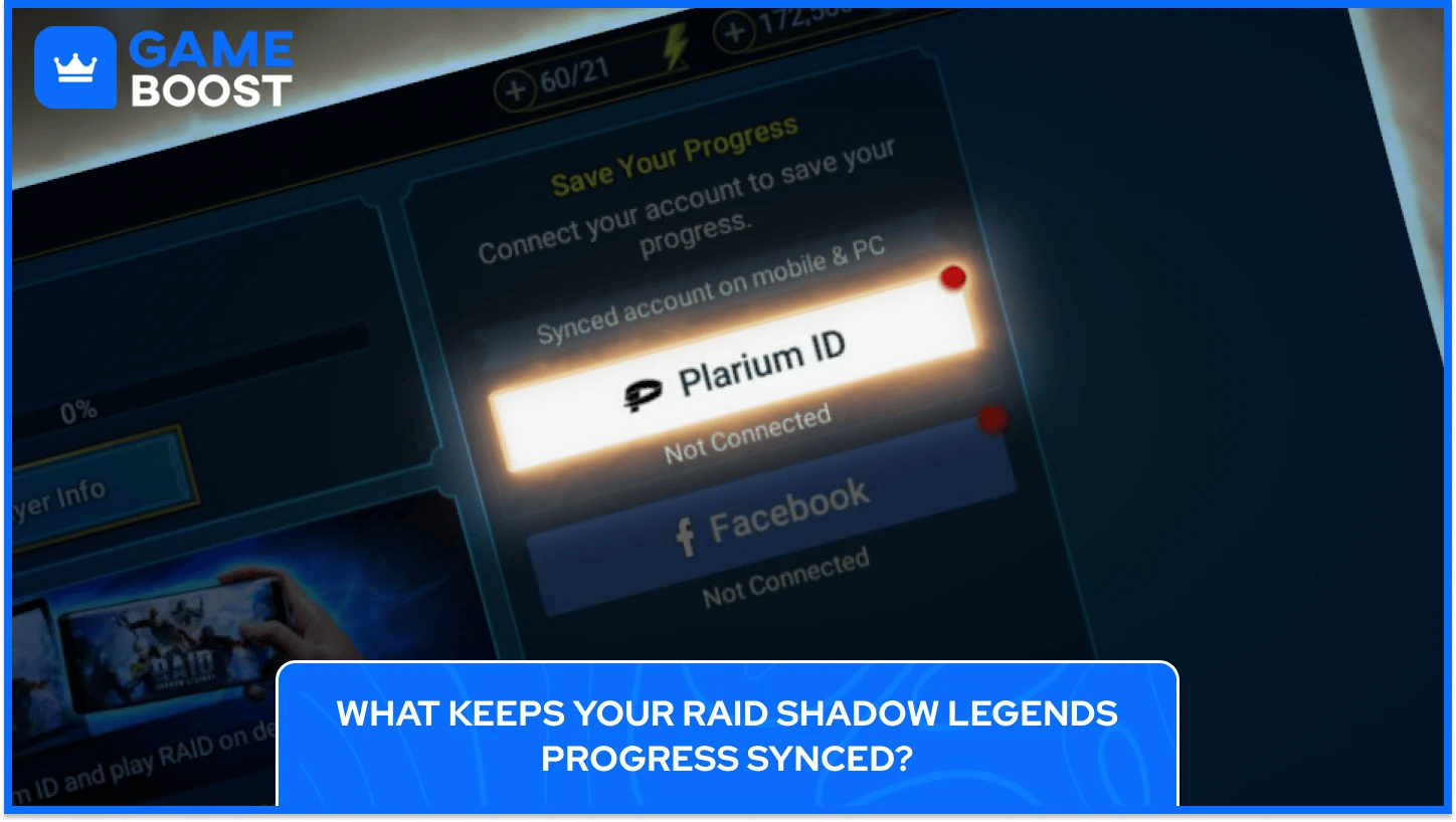 ความก้าวหน้าของ Raid Shadow Legends ซิงค์กัน