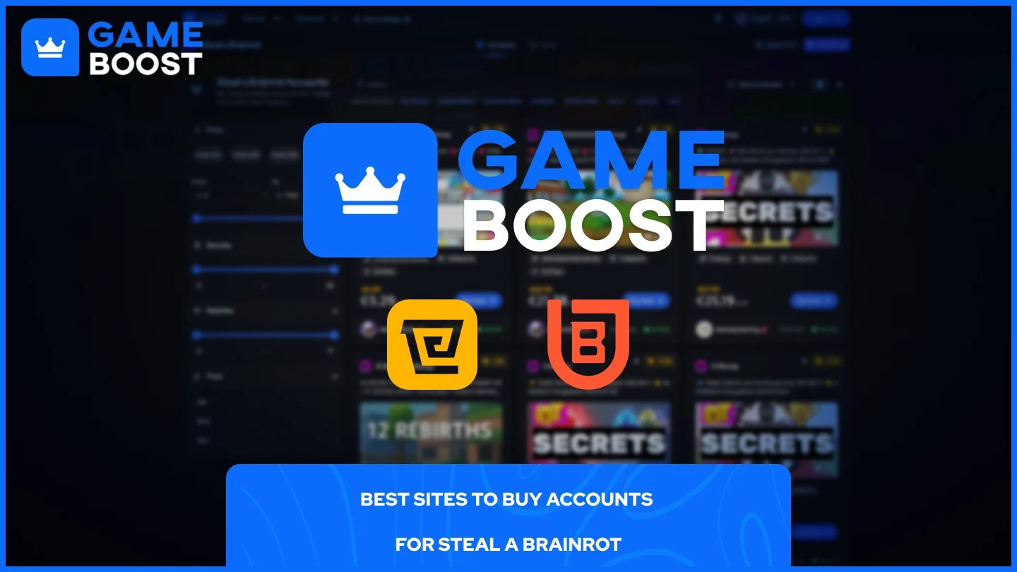 снимка на логата на gameboost, eldorado и u7buy