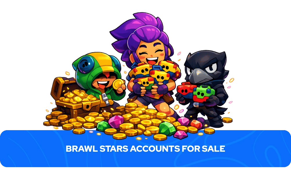 Brawl Stars-kontoer til salgs