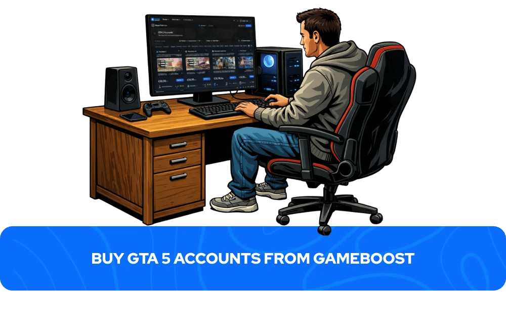 Buy GTA 5 Accounts from GameBoost.com