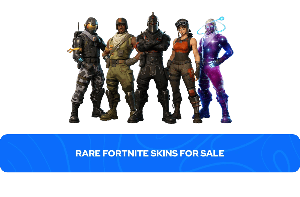稀有 Fortnite 皮肤出售