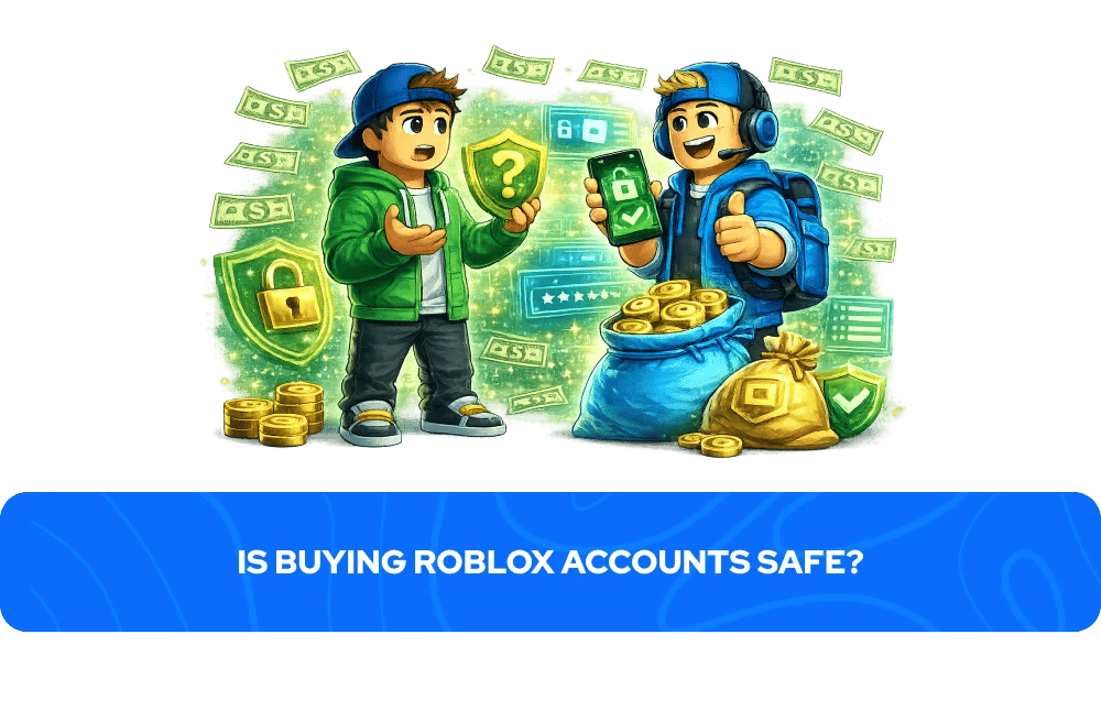 Onko Roblox-tilien ostaminen turvallista?