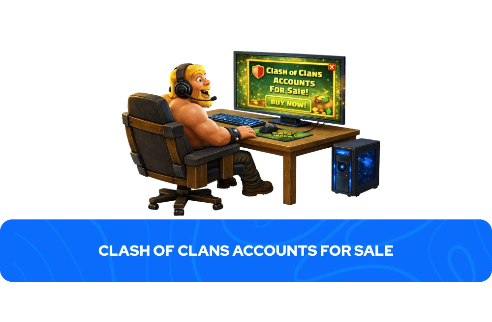 Clash of Clans Konti til Salg