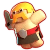 Clash of Clans Muñeco Bárbaro