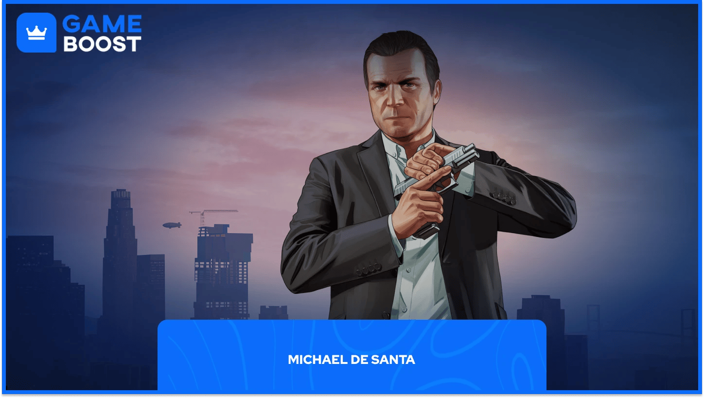 GTA 5 迈克尔·德·圣塔
