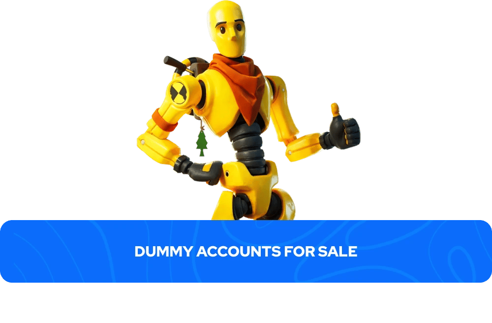 Dummy accounts banner