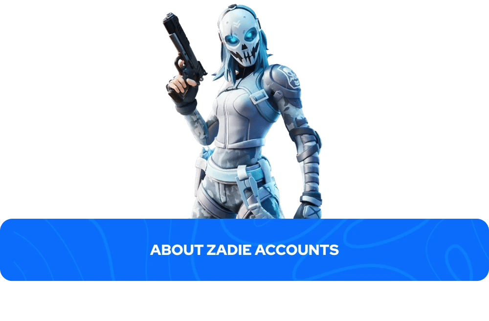 about Zadie accounts banner