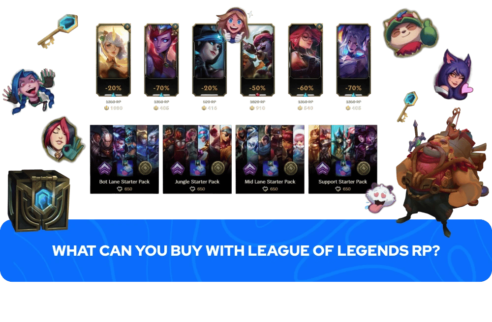 คุณสามารถซื้ออะไรได้บ้างด้วย RP ใน League of Legends