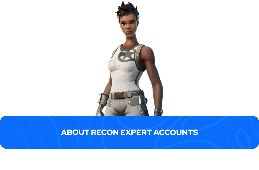 about Recon Expert accounts banner