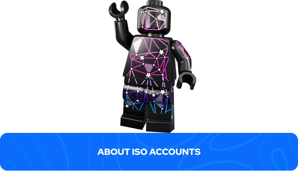 about ISO accounts banner