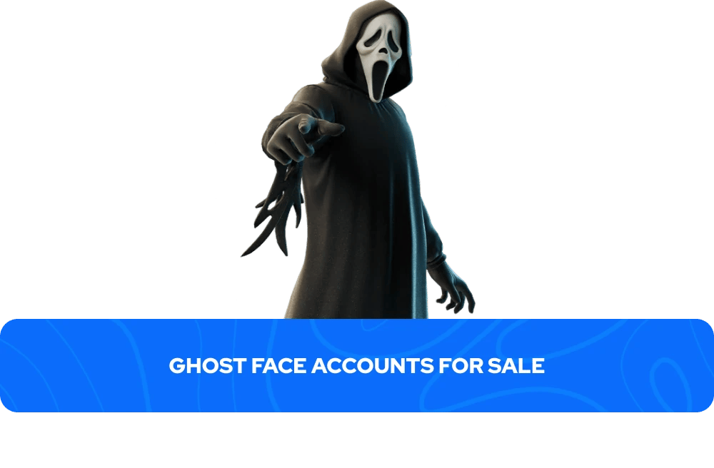 Ghost Face accounts banner