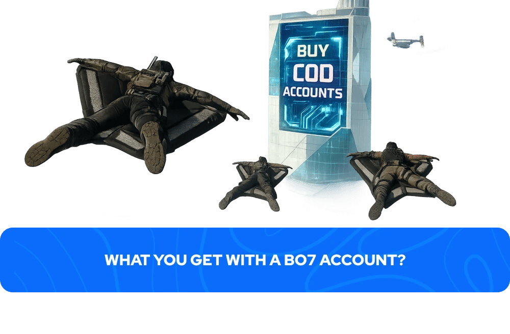 Wat je krijgt met een BO7 account