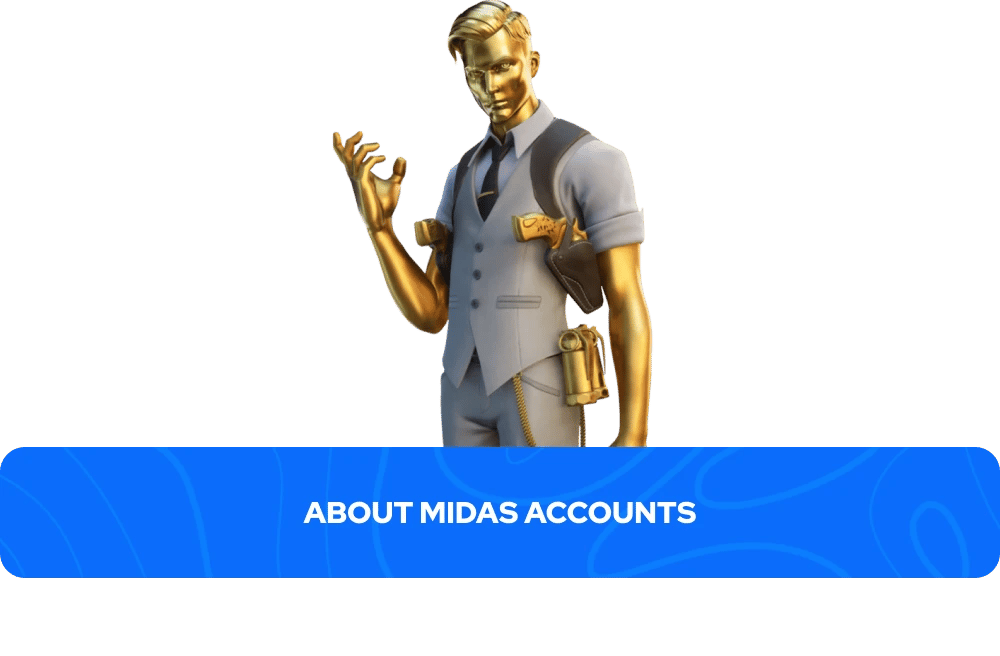 about Midas accounts banner