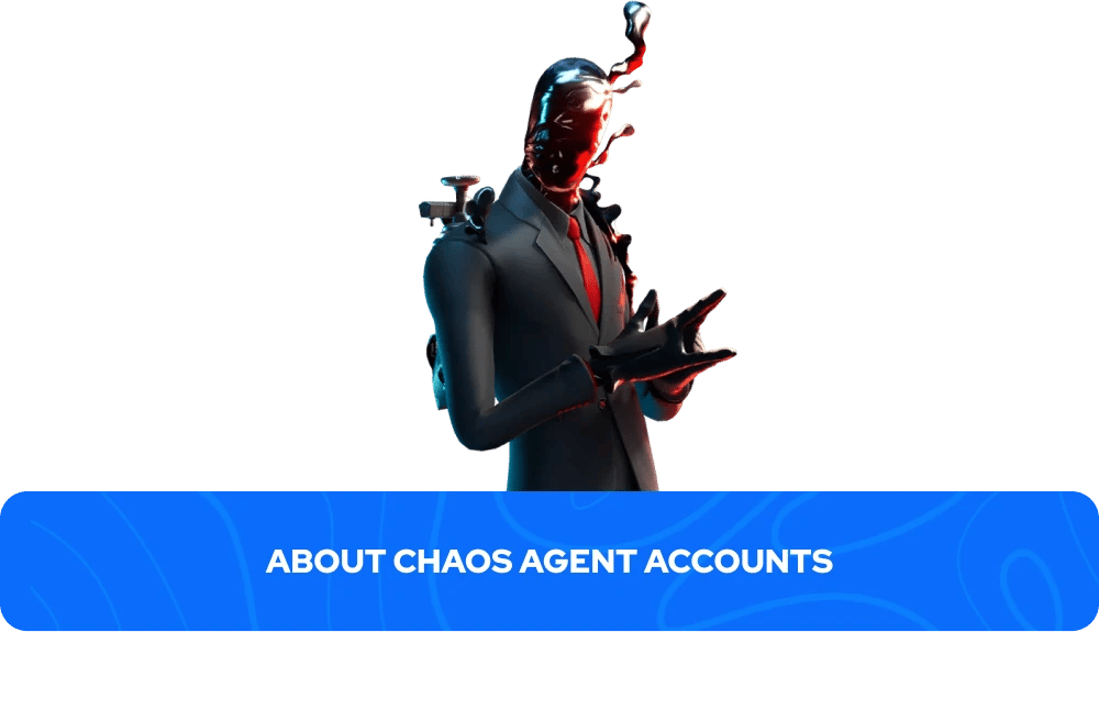 about Chaos Agent accounts banner