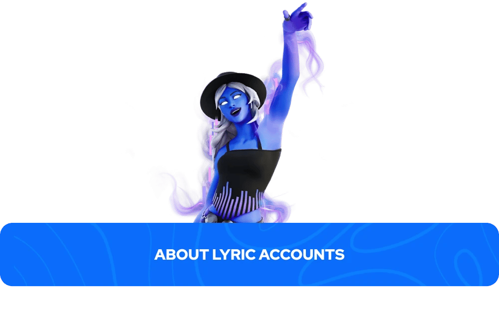 about Lyric accounts banner
