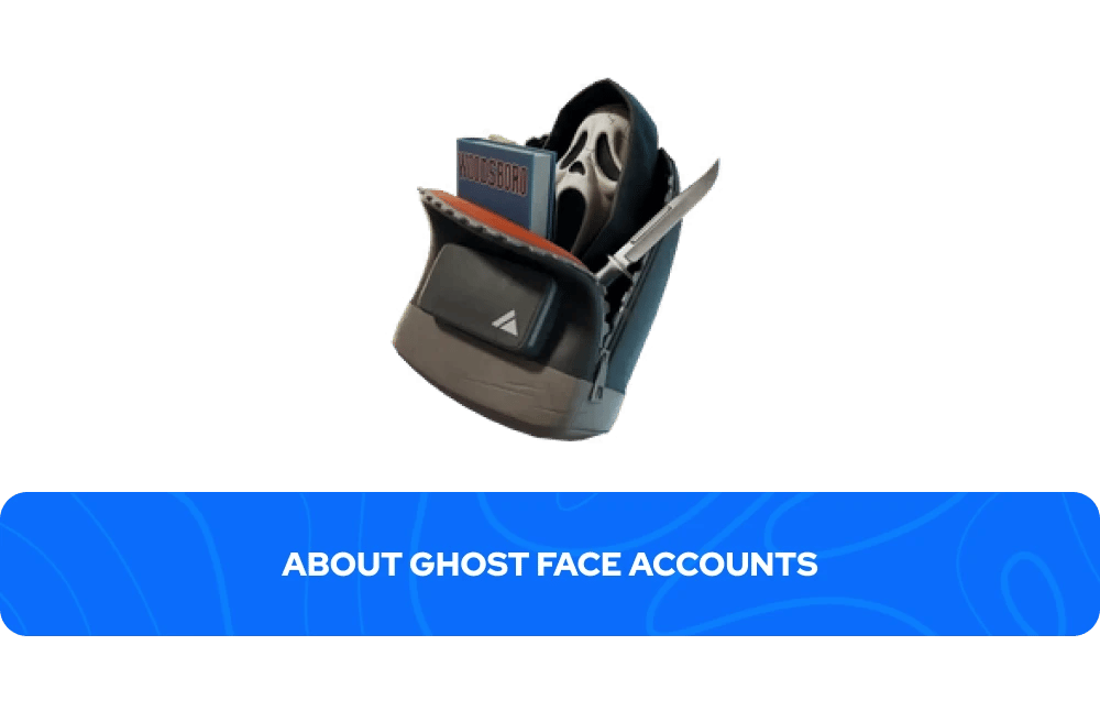 about Ghost Face accounts banner