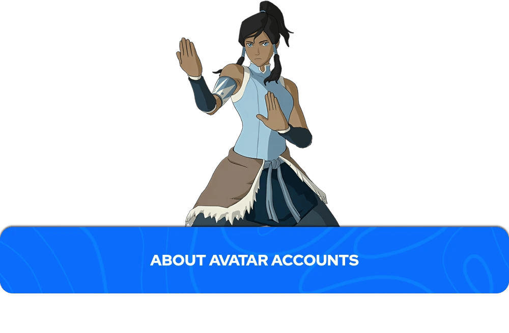 About Avatar Accounts banner