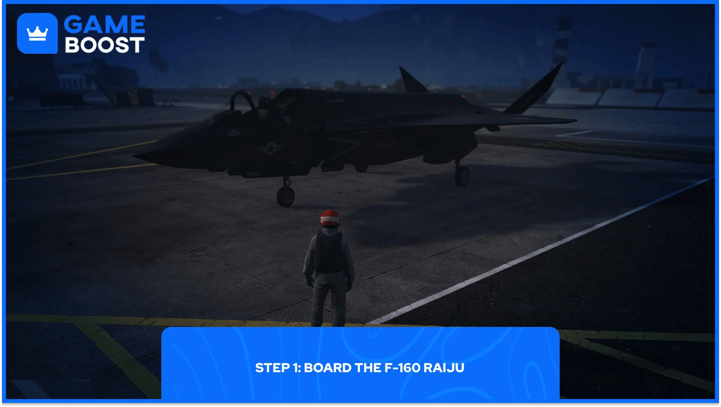 GTA 5 F-160 ライジュの乗船