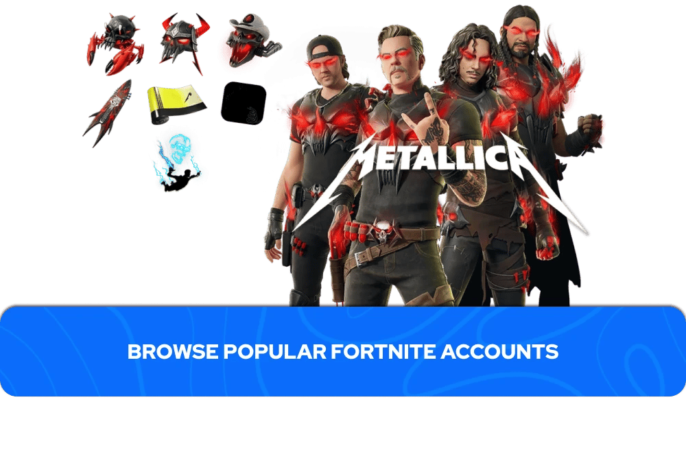 Popular Fortnite Accounts banner